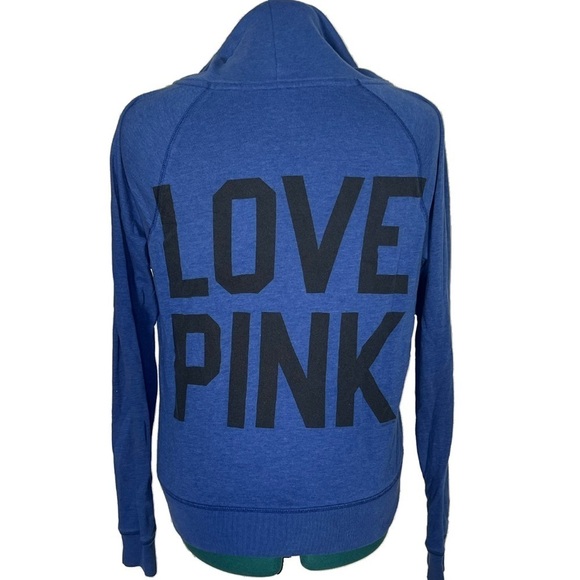 Victoria’s Secret blue vintage zip up size Large - Picture 5 of 8